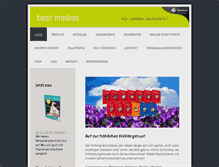 Tablet Screenshot of buero-bast.de
